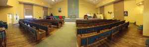 2013 Easter sanctuary panorama